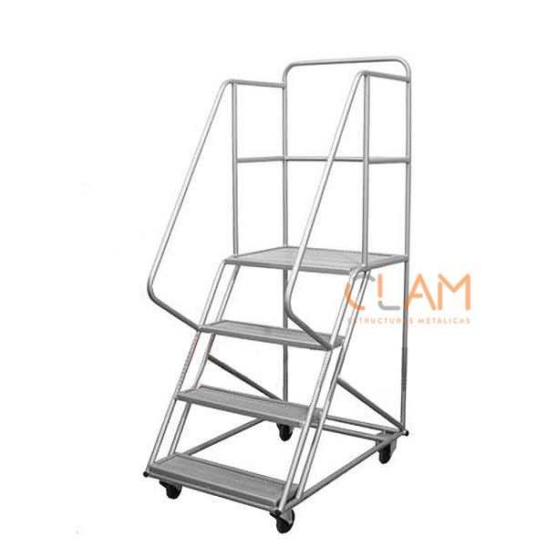 Escalera tipo avión 1,0 m a la plataforma - Vista 1