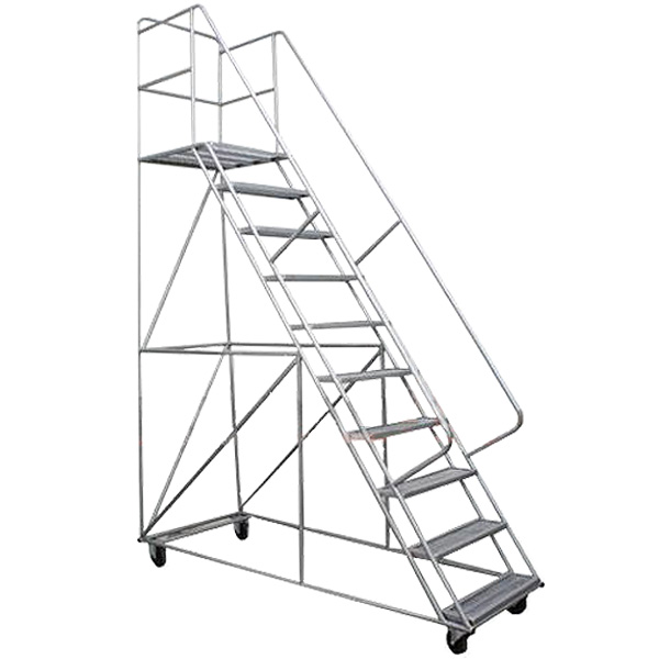 Escalera tipo avión 4,0 m a la plataforma - Vista 1